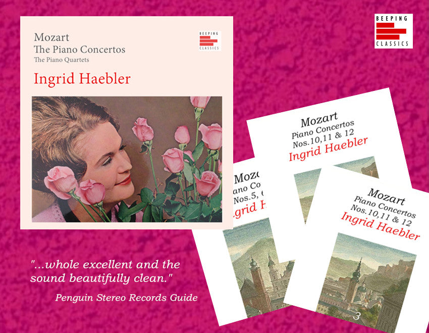 Ingrid Haebler plays Mozart Piano Concertos (海布勒演奏莫札特鋼琴